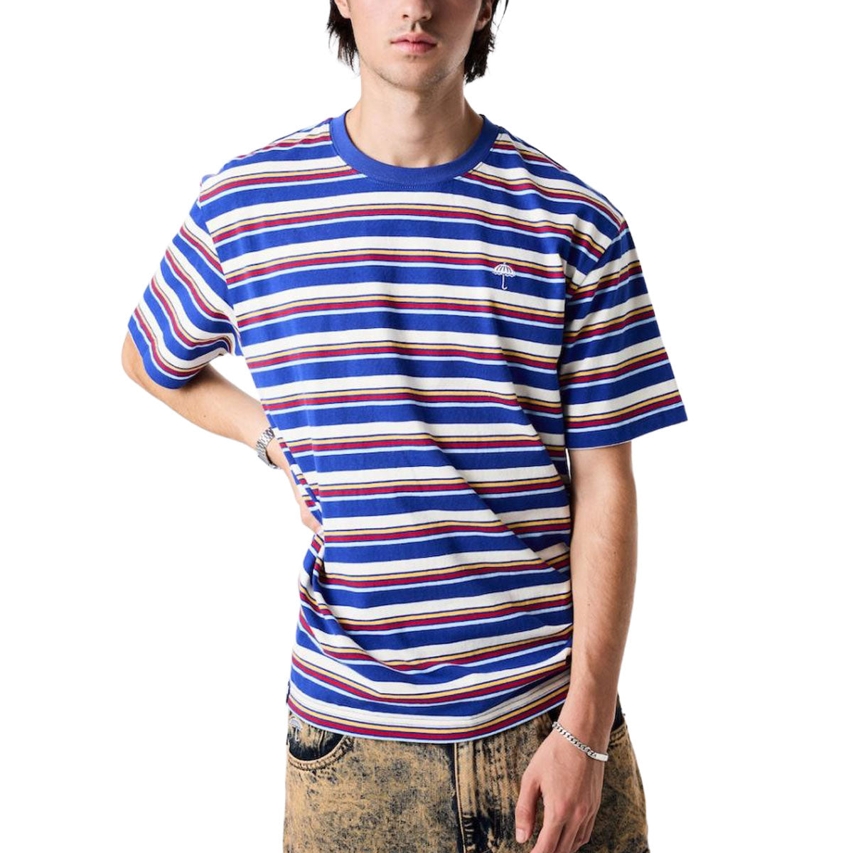 Helas Rayo Striped T-Shirt - Blue image 2
