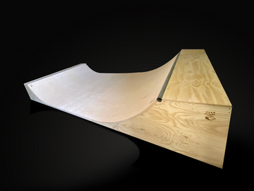 Keen Ramps 3' x 12' Mini Half Pipe