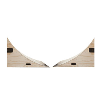 OC Ramps Quarter Pipe Ramps – Two 4 Foot