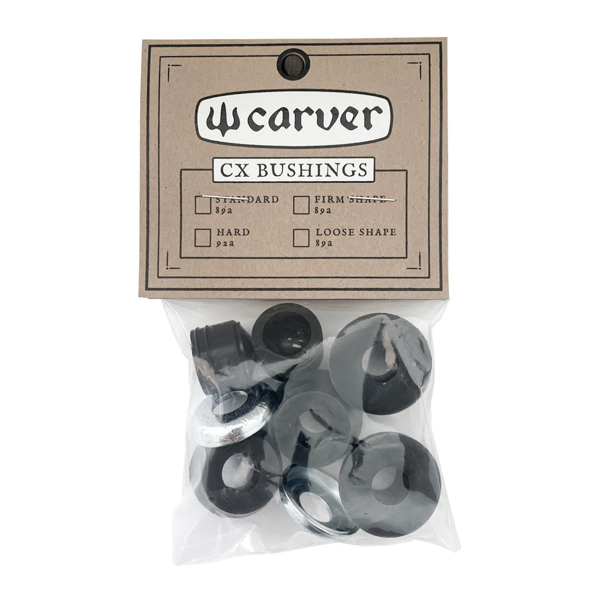 Carver CX Standard Bushings Black CCS