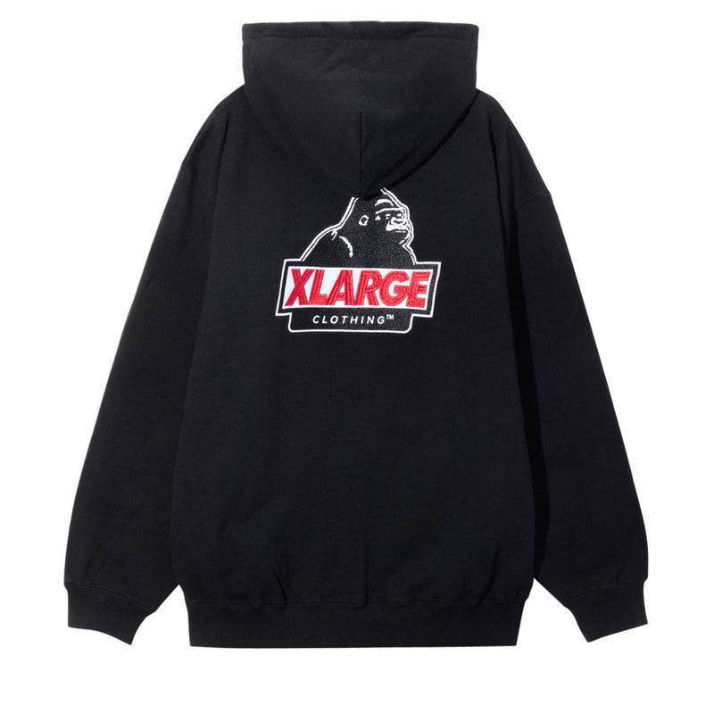 XLarge Slanted OG Zip Hoodie - Black