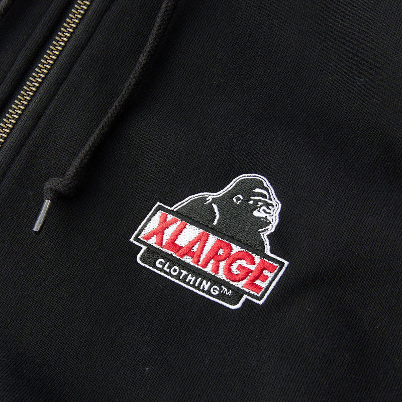 XLarge Slanted OG Zip Hoodie - Black