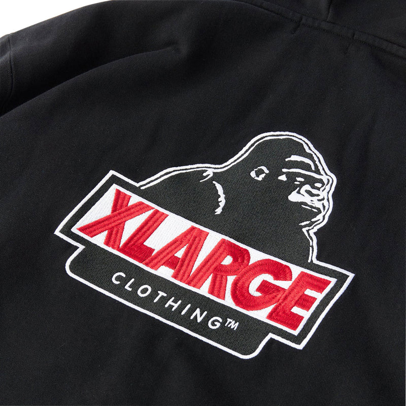 XLarge Slanted OG Zip Hoodie - Black
