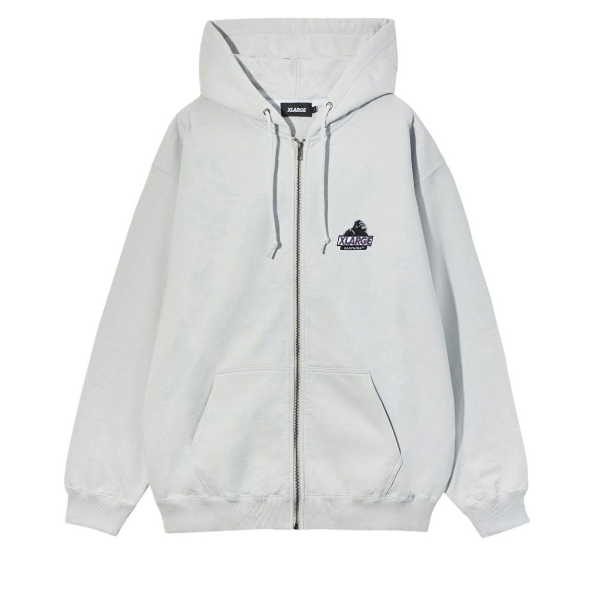 XLarge Slanted OG Zip Hoodie - Grey – CCS