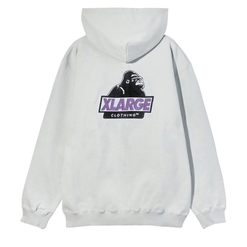XLarge Slanted OG Zip Hoodie - Grey