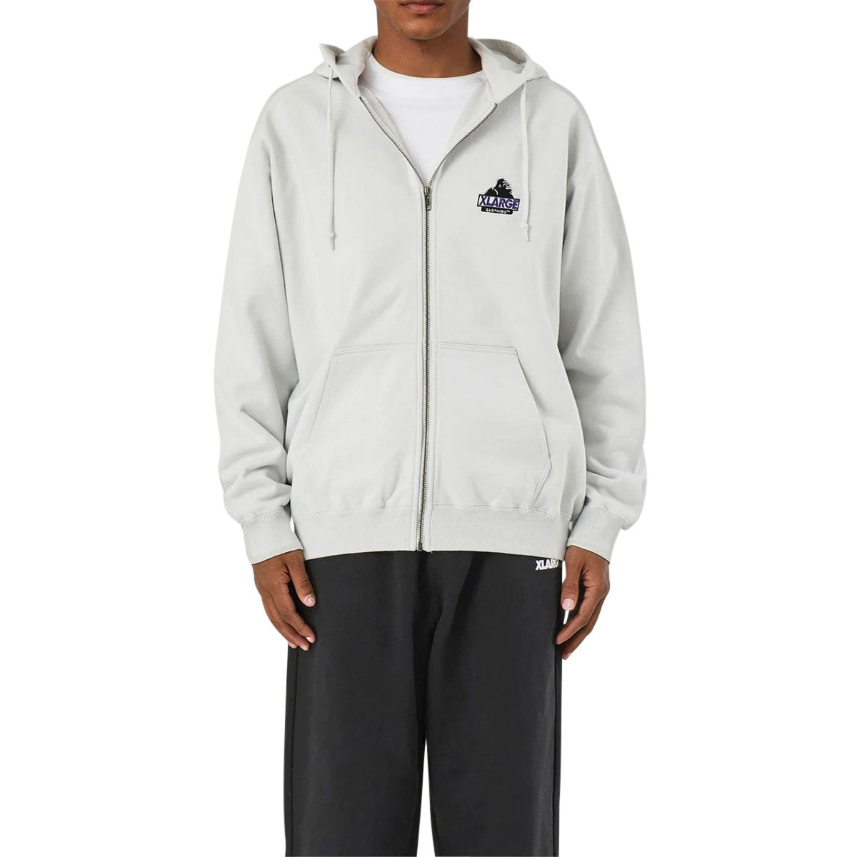 XLarge Slanted OG Zip Hoodie - Grey – CCS