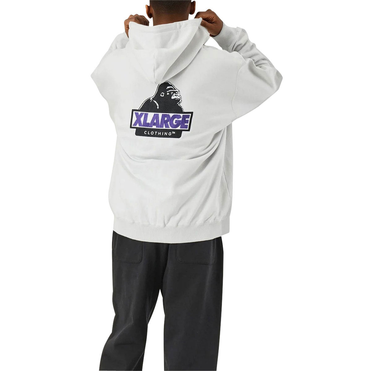 XLarge Slanted OG Zip Hoodie - Grey – CCS
