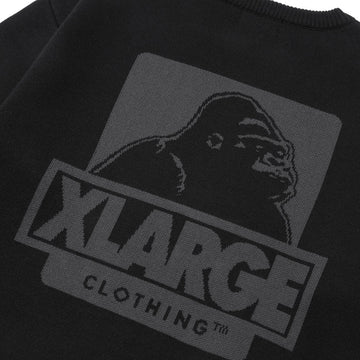 XLarge Backside OG Crewneck Sweatshirt - Black