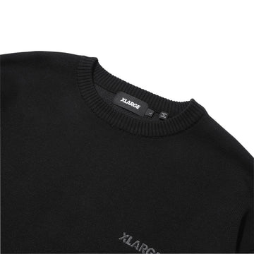 XLarge Backside OG Crewneck Sweatshirt - Black