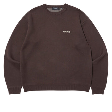 XLarge Backside OG Crewneck Sweatshirt - Brown