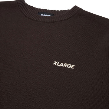 XLarge Backside OG Crewneck Sweatshirt - Brown