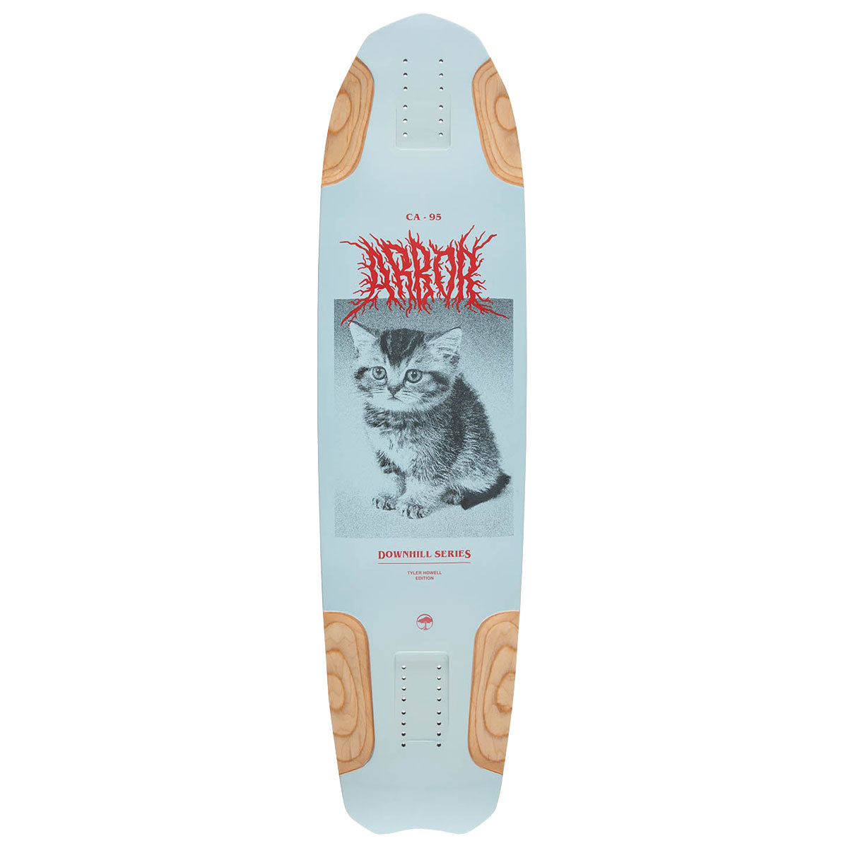 Arbor Tyler Howell Downhill Kitten Longboard Deck image 1