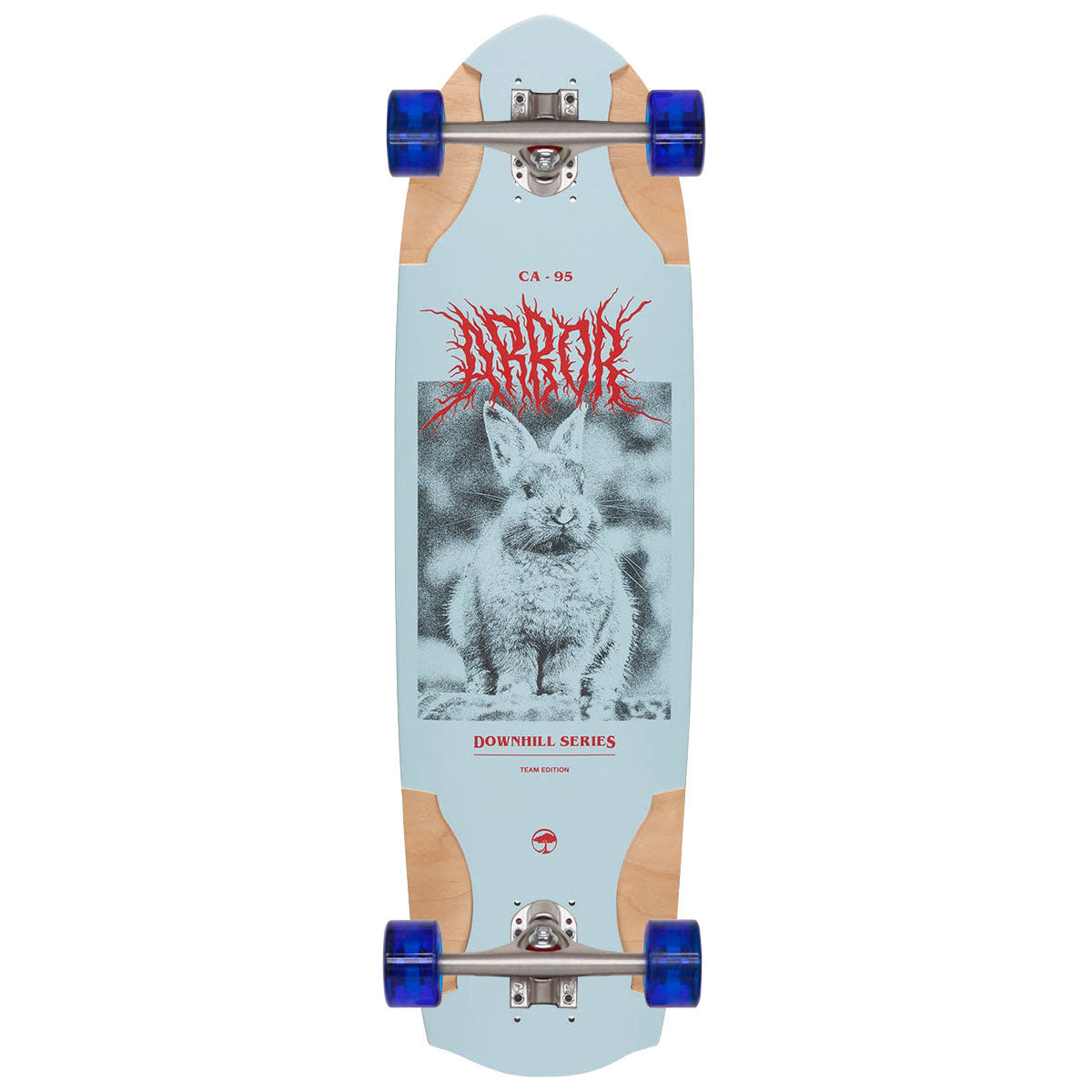 Arbor Team Downhill Bunny Longboard Complete image 1