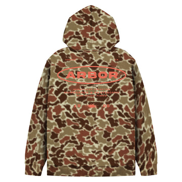 Arbor Craft Zip Up Hoodie - Ripple Camo
