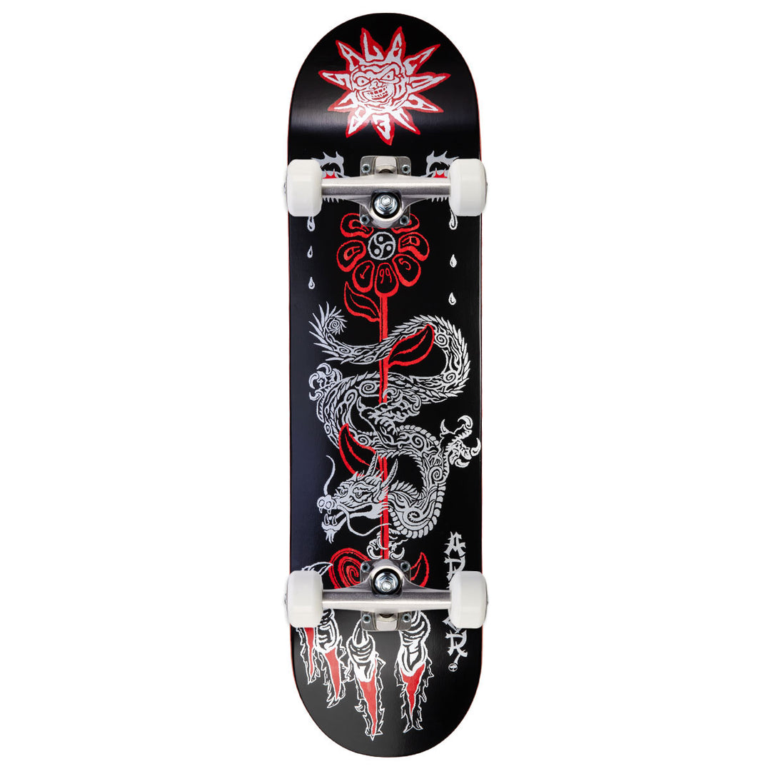 Arbor Alec Majerus Lucky Dragon Skateboard Complete - Black - 8.25
