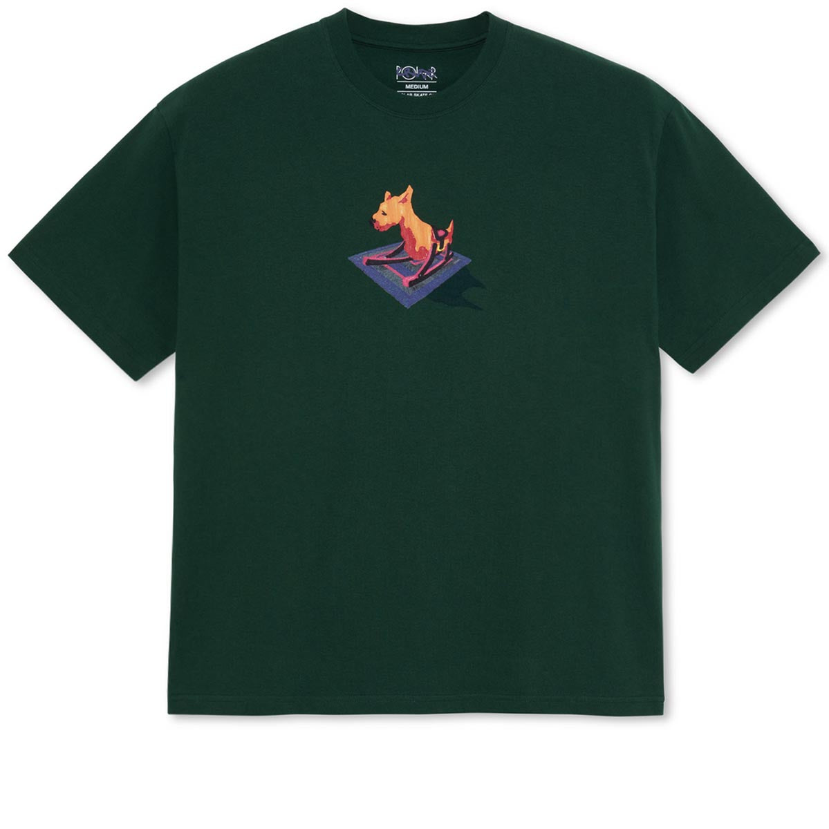 Polar Dog T-Shirt - Dark Green image 1