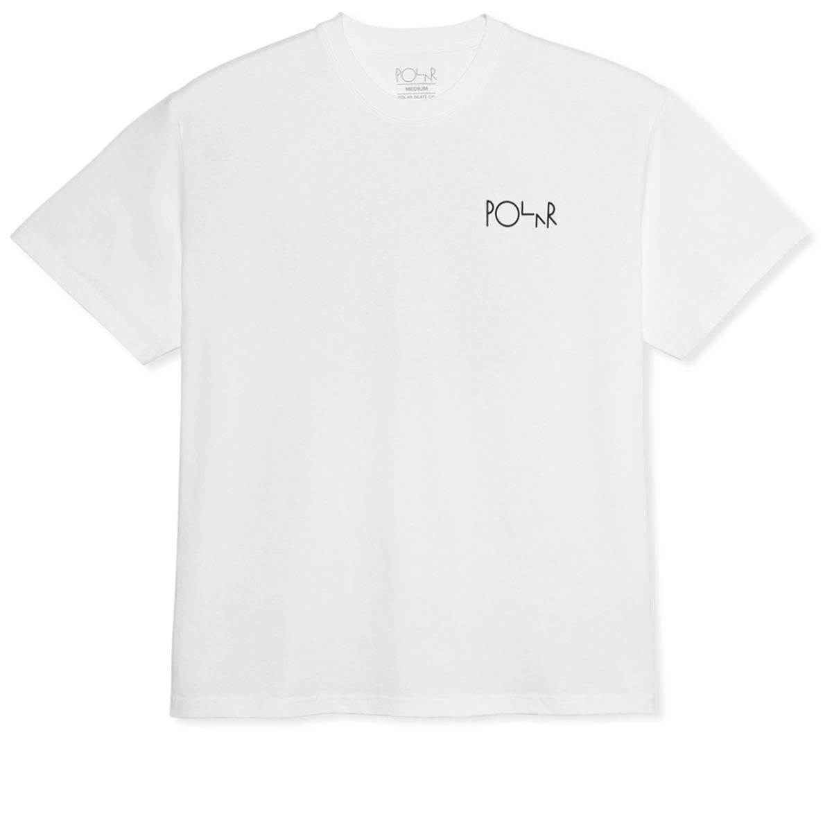 Polar Fill Logo Junior T-Shirt - White image 2