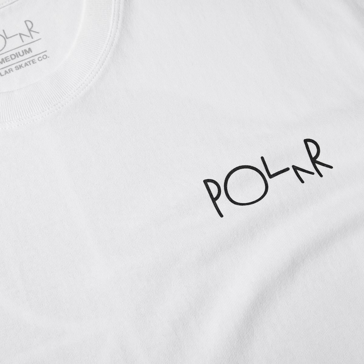 Polar Fill Logo Junior T-Shirt - White image 3