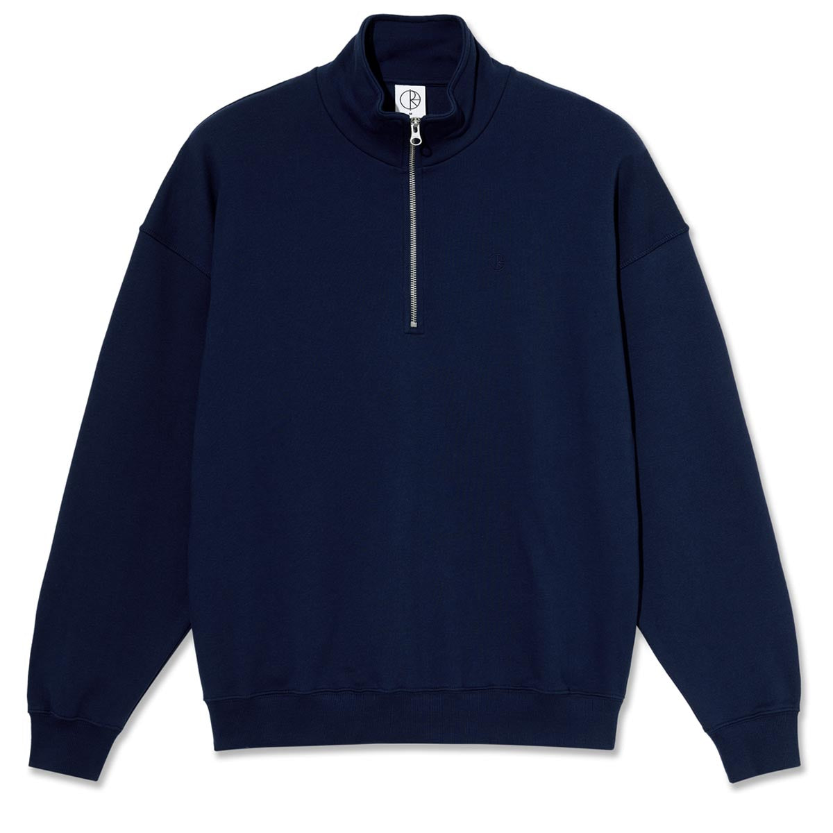 Polar Frank Half Zip Sweatshirt - Dark Blue image 1