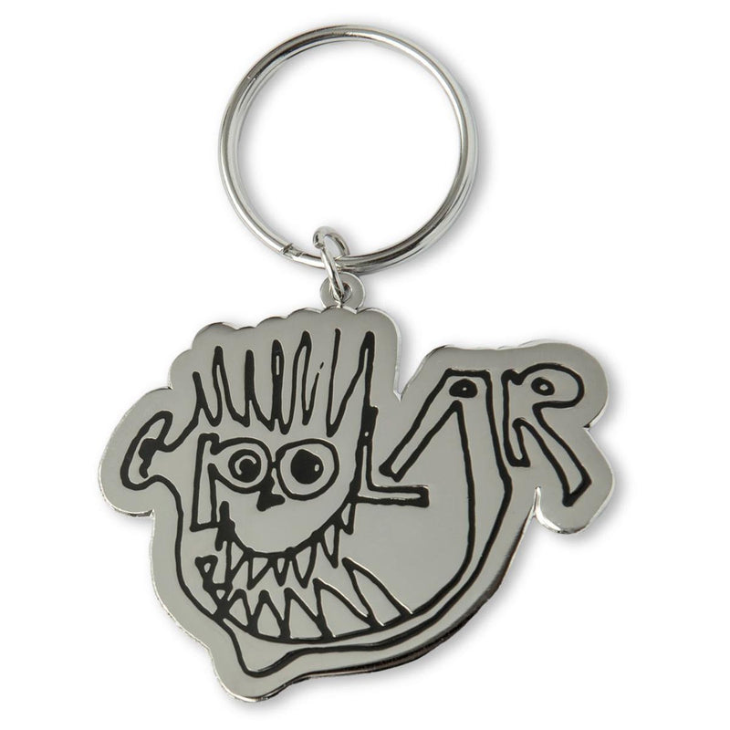 Polar Braces Keychain - Silver/Black