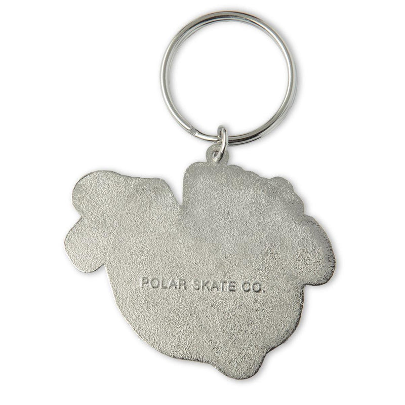 Polar Braces Keychain - Silver/Black