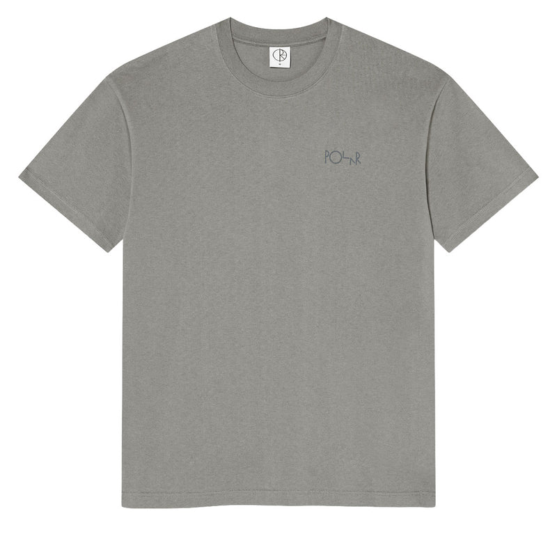 Polar Stroke Logo Contrast T-Shirt - Grey