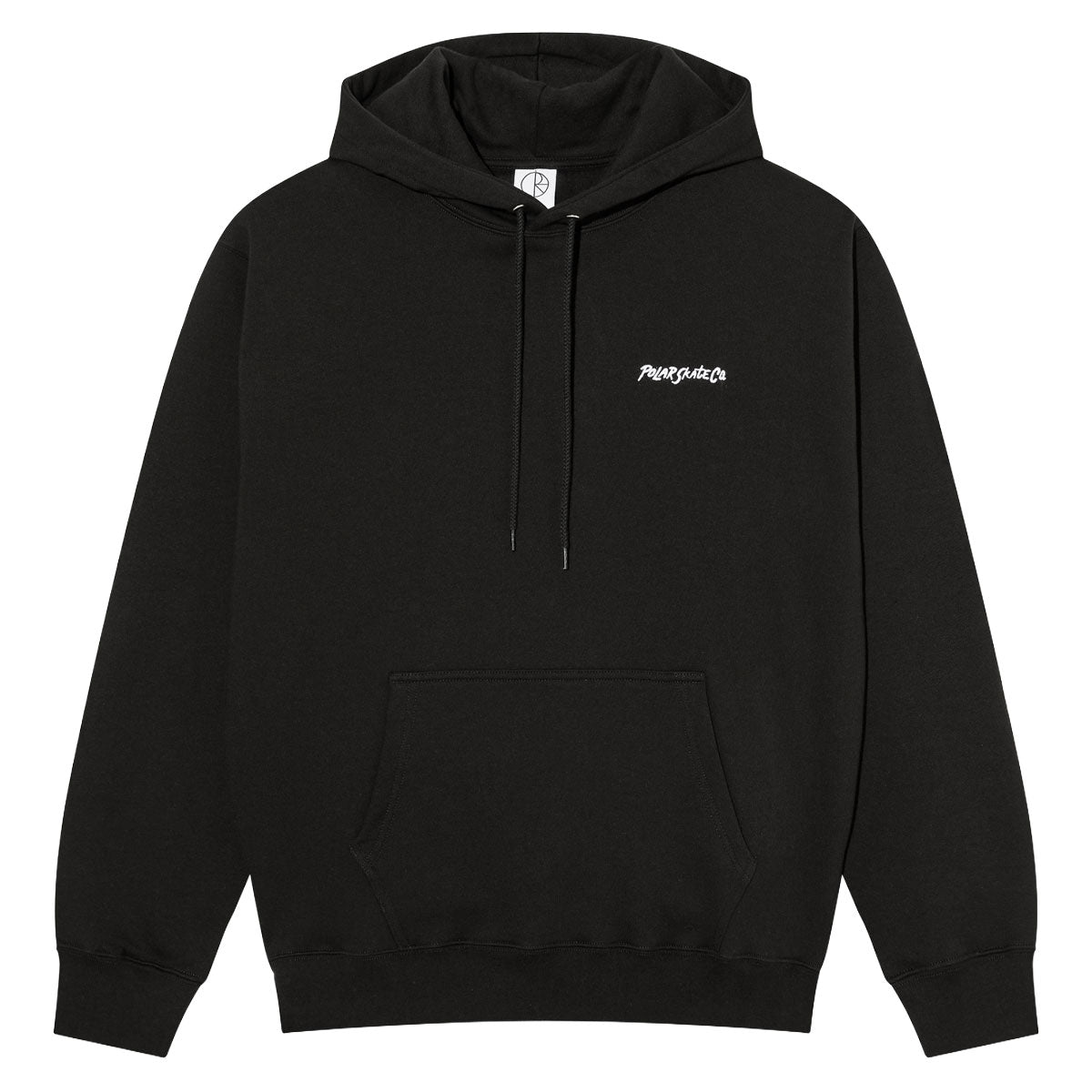 Polar Dave Surf Logo Hoodie - Black image 1