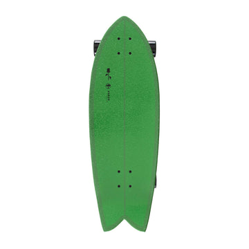 Arbor x Black Rose MFG C7 Pre-Built Surfskate Complete - Green