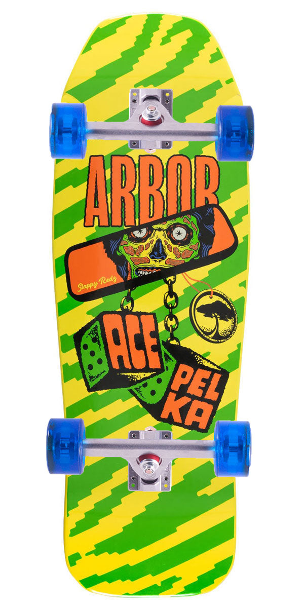 Arbor Ace Pelka Rearview Skateboard Complete - 10.00