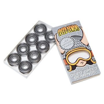 Speed Demons Disco Abec 5 Bearings - Silver