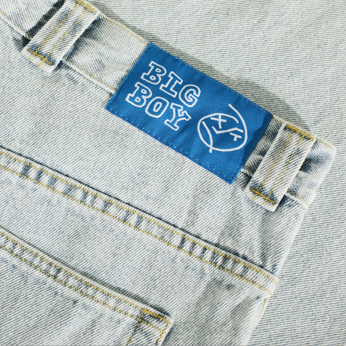 Polar Big Boy OG Logo Jeans - Light Blue – CCS