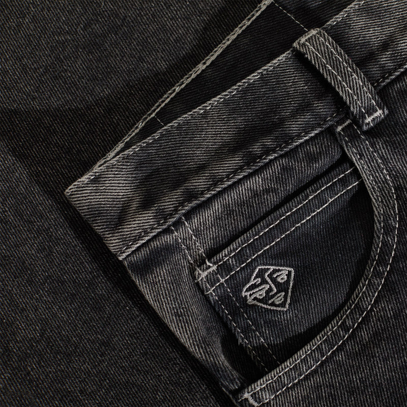 Polar 89! Denim Jeans - Silver Black