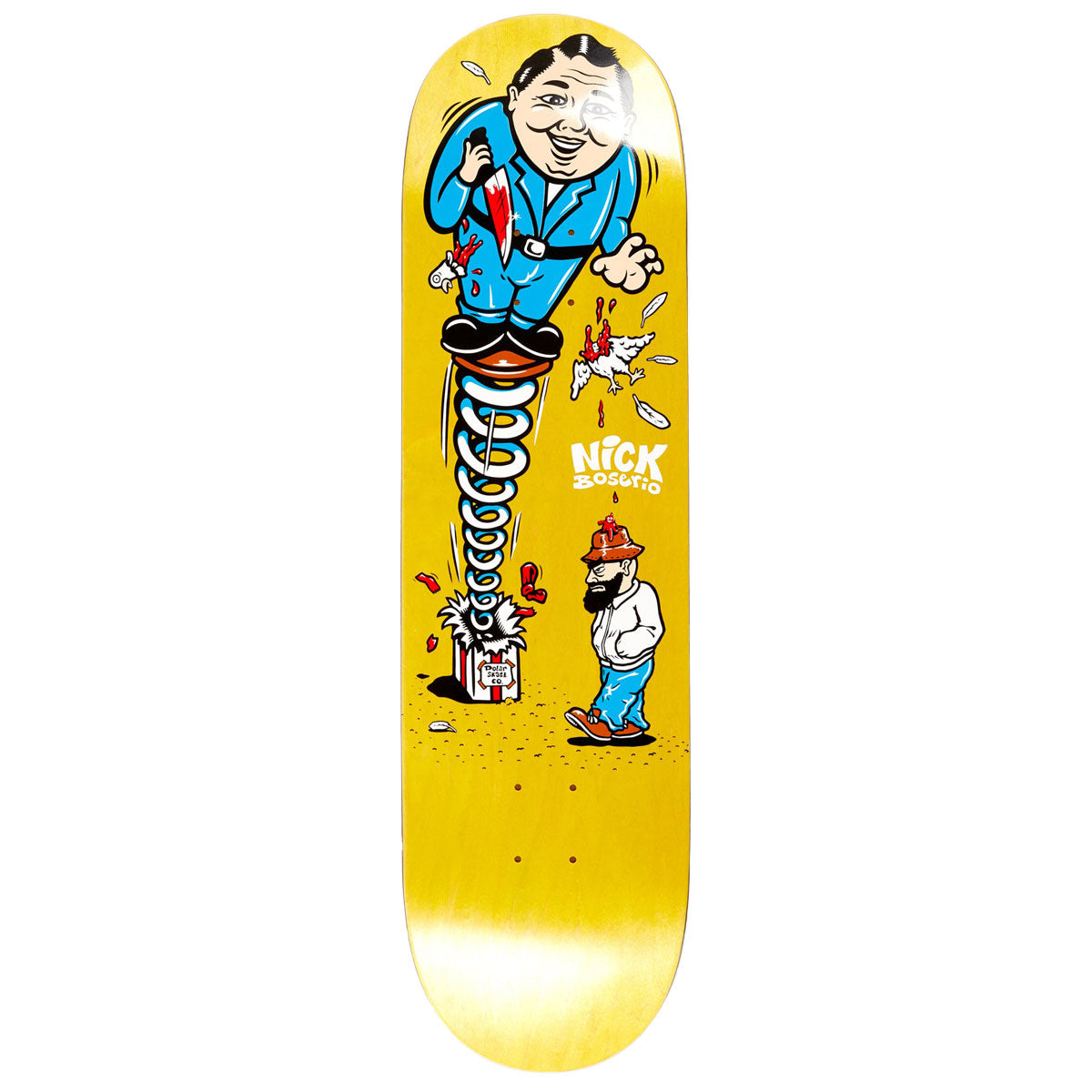Polar Nick Boserio Surprise Skateboard Deck - 8.25