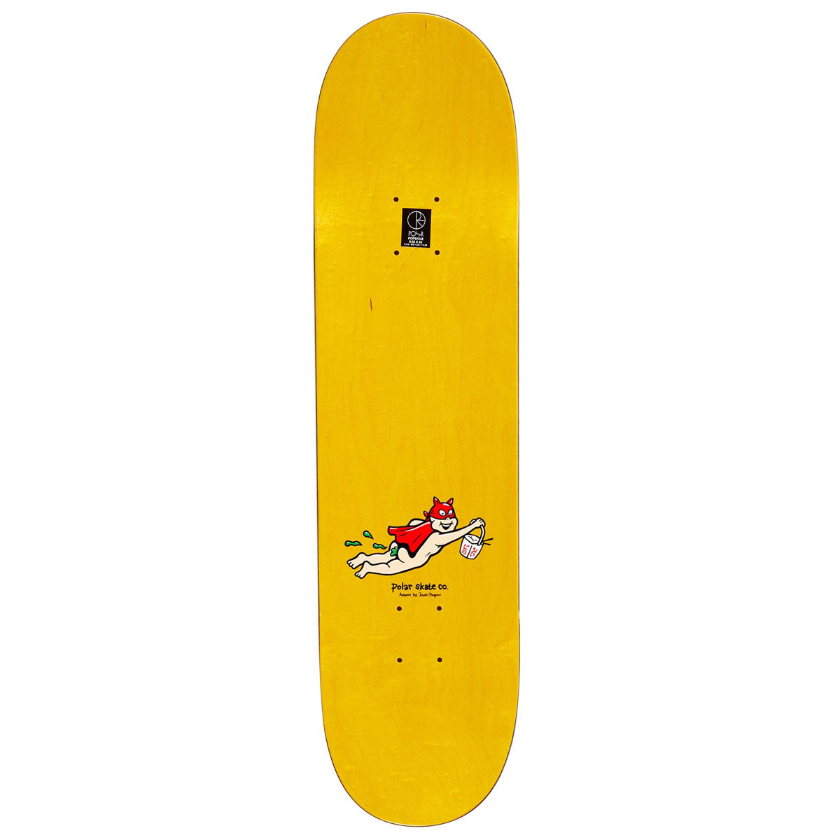 Polar Shin Sanbongi Headless Angel 1991 Shape Deck - 9.25