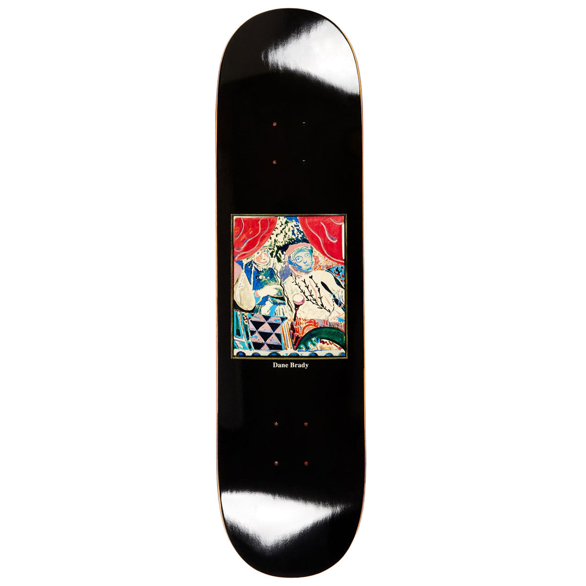 Polar Dane Brady Time Travelers Skateboard Deck - Brown - 8.25