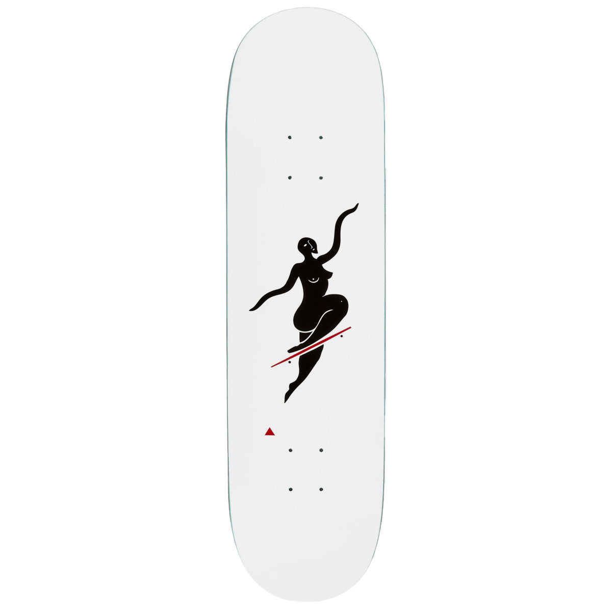 Polar No Complies Skateboard Deck - White - 8.50