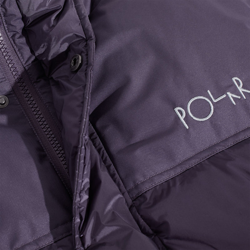 Polar Basic Puffer Vest - Dark Violet