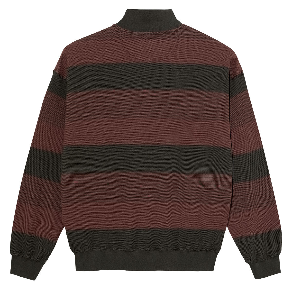 Polar Surf Half Zip Long Sleeve Shirt - Dirty Black/Brownstone image 2