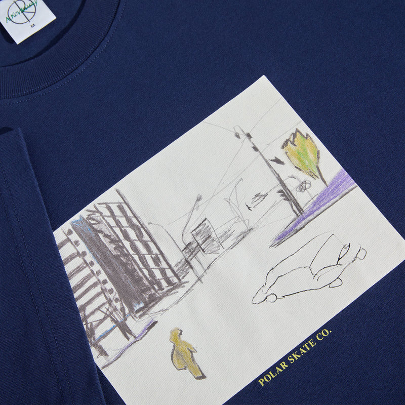 Polar Downtown T-Shirt - Dark Blue