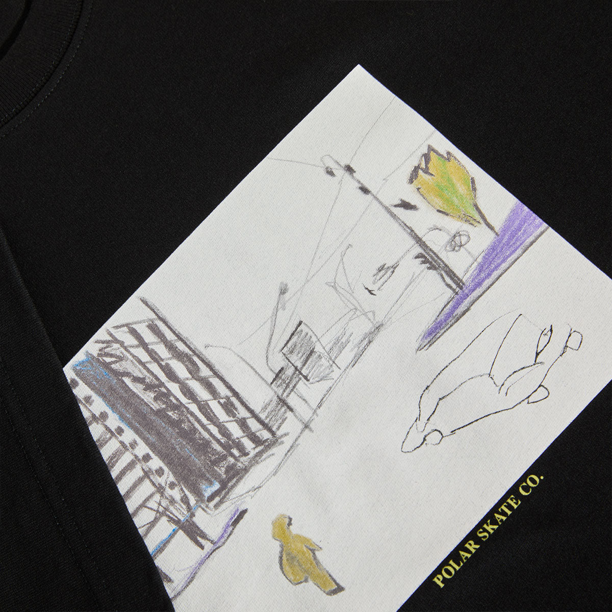 Polar Downtown T-Shirt - Black image 2