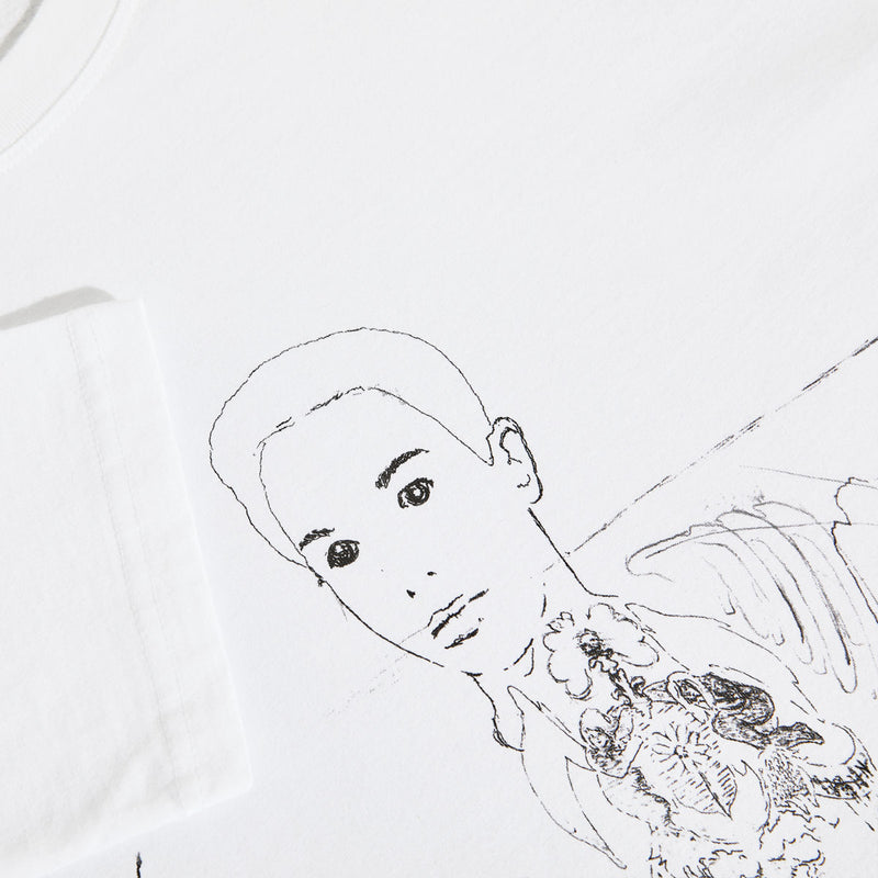 Polar Steve Rêve Long Sleeve T-Shirt - White