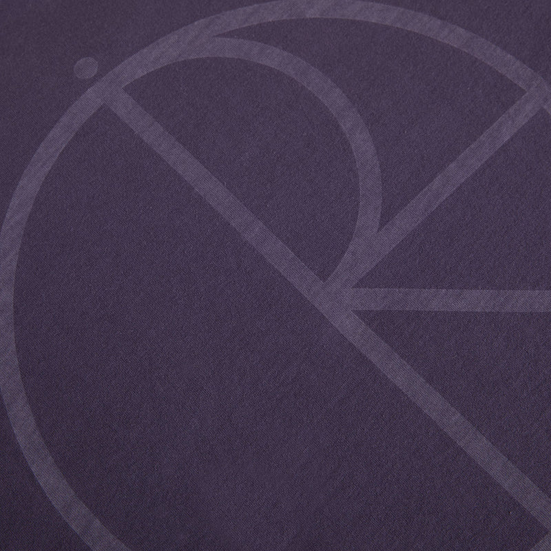 Polar Steve Stroke Logo Long Sleeve T-Shirt - Dark Violet