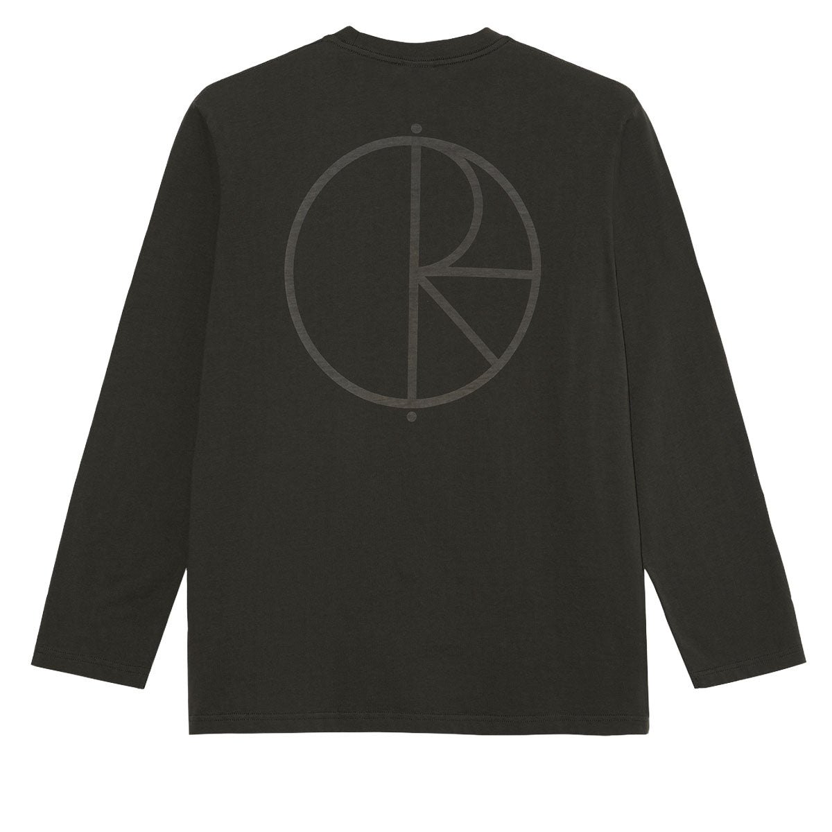 Polar Steve Stroke Logo Long Sleeve T-Shirt - Dirty Black image 2