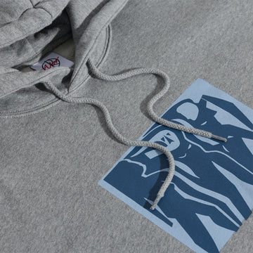 Polar Dave Cut Outs Hoodie - Heather Grey