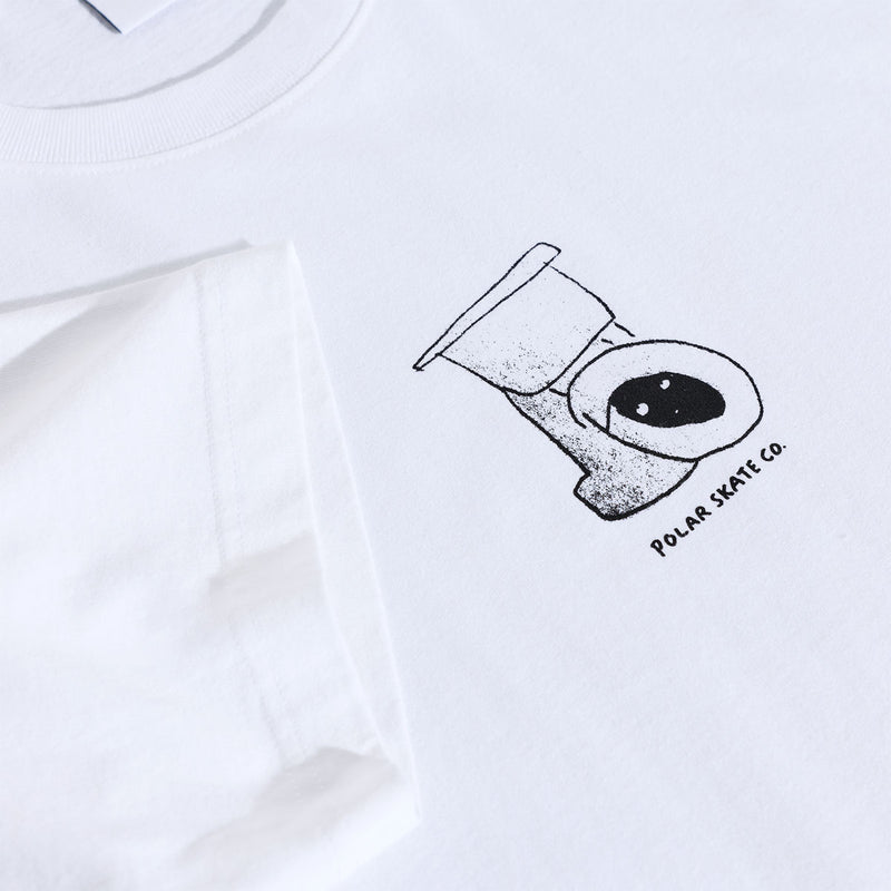 Polar Toilet T-Shirt - White