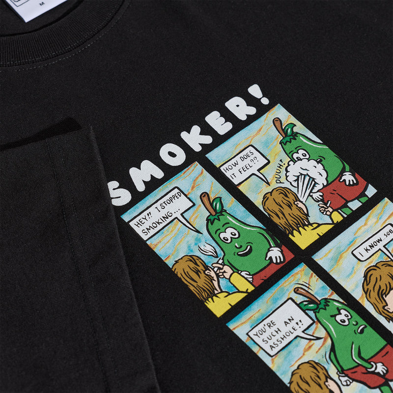 Polar Smoker! T-Shirt - Black