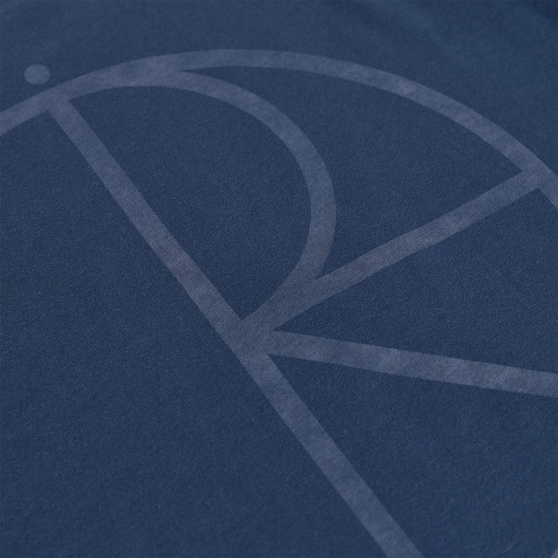 Polar Steve Stroke Logo Long Sleeve T-Shirt - Space Blue