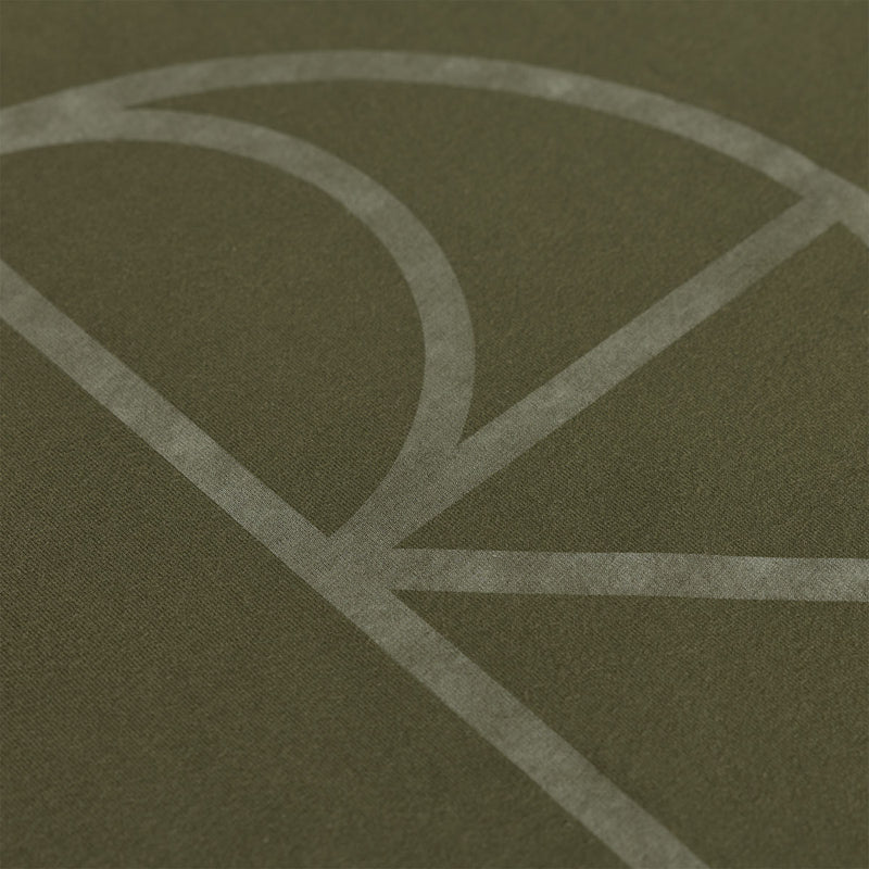 Polar Steve Stroke Logo Long Sleeve T-Shirt - Army Green