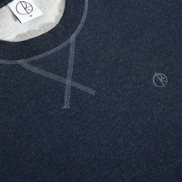 Polar Frankie Crewneck Sweatshirt - Navy Melange