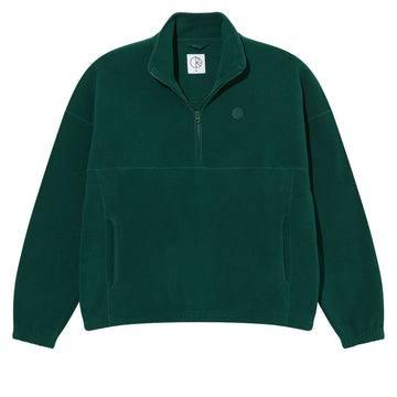 Polar Ivan Half Zip Sweatshirt - Dark Emerald